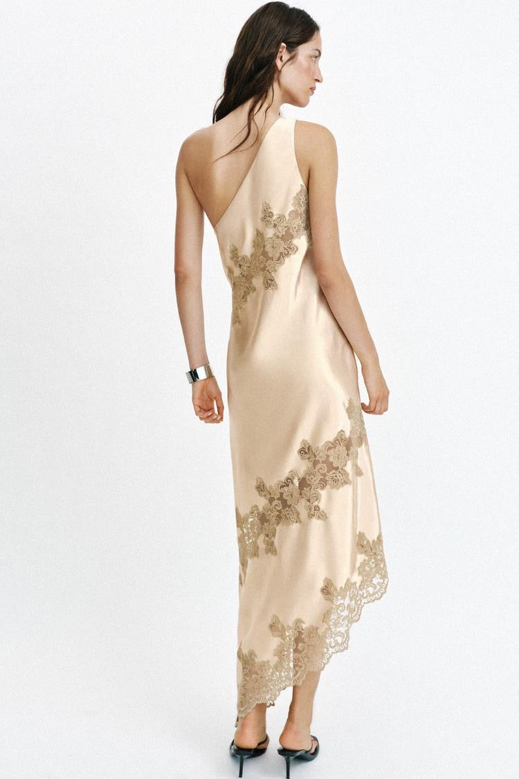 Asymmetric Camisole Dress