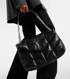 Loulou Puffer Medium Quilted Leather Shoulder Bag