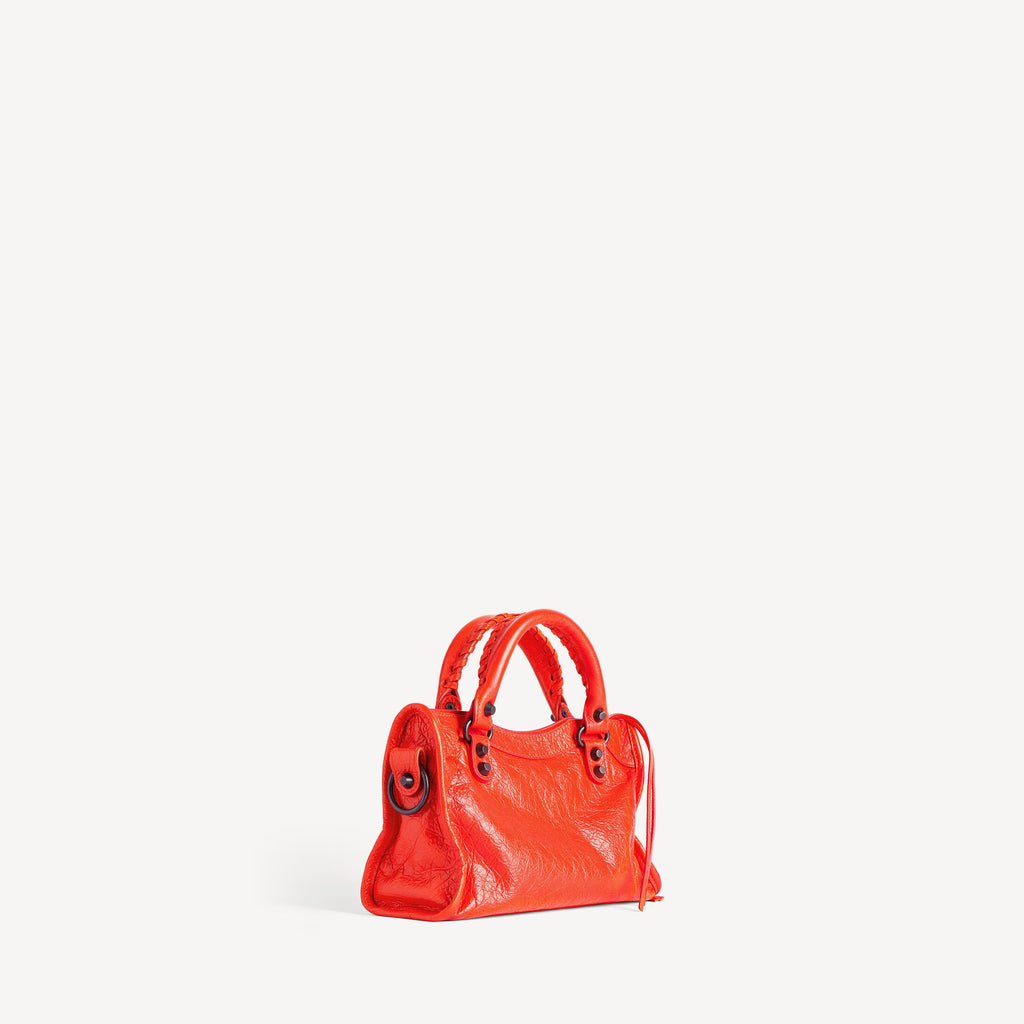 Balenciaga Le City Bag Mini in Pop Orange