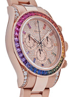 Rolex Cosmograph Daytona 'Rainbow' in Everose Gold