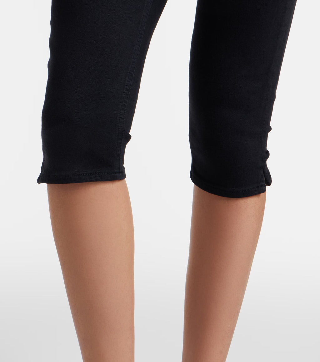 Citizens of Humanity Devin Capri Jeans in Black