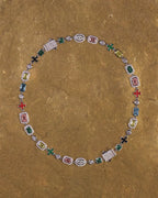 Gem Symphony High Carbon Diamond Choker, Sterling Silver 925