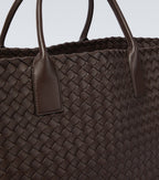Bottega Veneta Cabat Large Intrecciato Leather Tote Bag