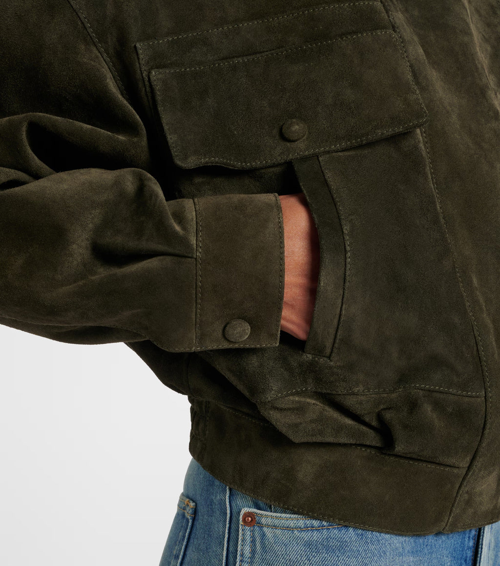 Saint Laurent Suede Jacket