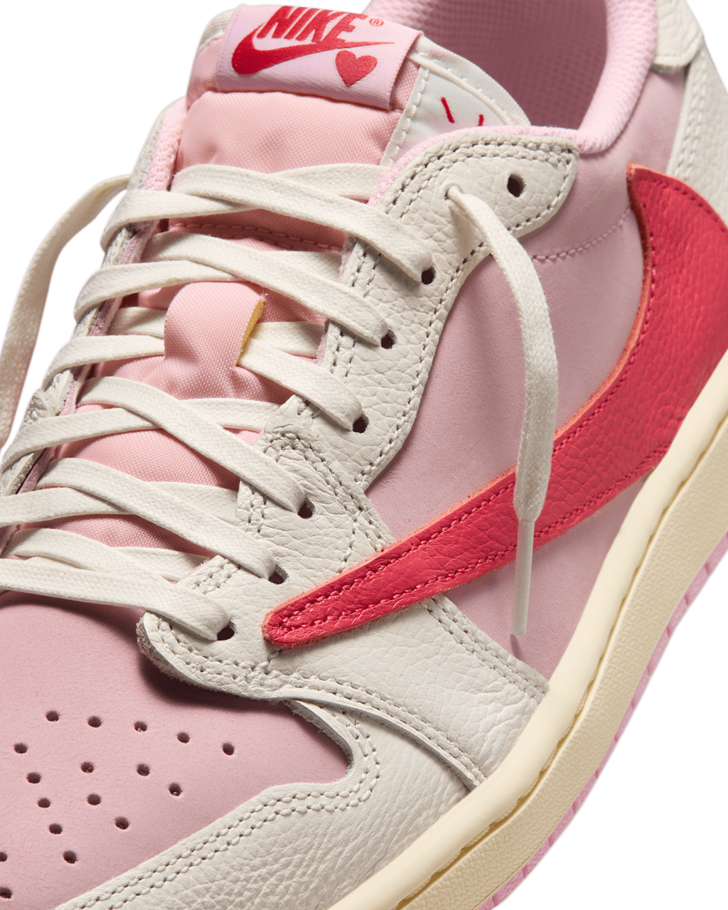 Air Jordan 1 Low x Travis Scott 'Shy Pink & Tropical Pink'