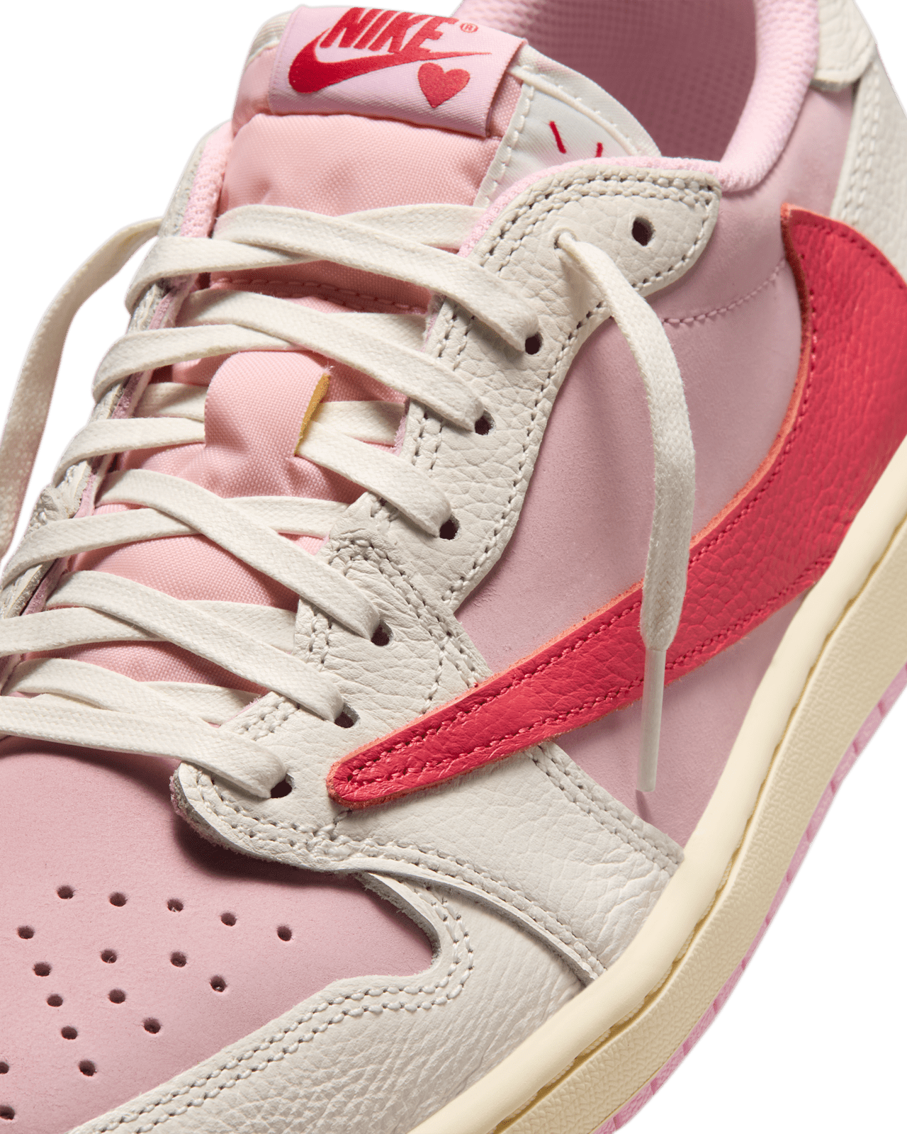 Air Jordan 1 Low x Travis Scott 'Shy Pink & Tropical Pink'
