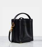 Saint Laurent Le 37 Mini Leather Bucket Bag