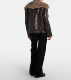 Acne Studios High-Rise Wide-Leg Jeans Black