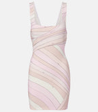 Pucci Iride Jersey Minidress