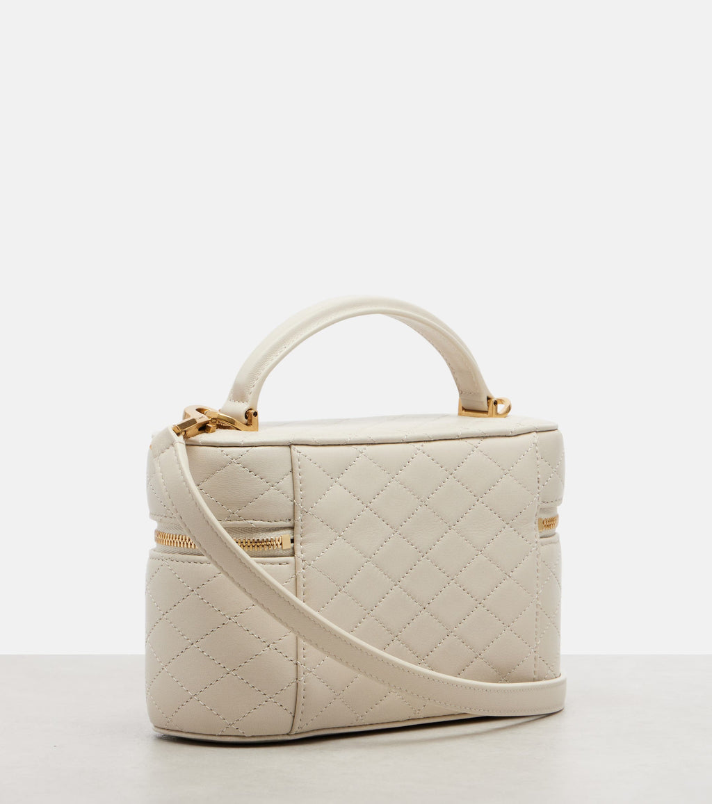 Saint Laurent Gaby Quilted Leather Vanity Bag