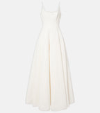 Staud Bridal Joy Cotton-Blend Maxi Dress