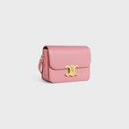 Céline Teen Triomphe Bag in Shiny Calfskin – Old Rose