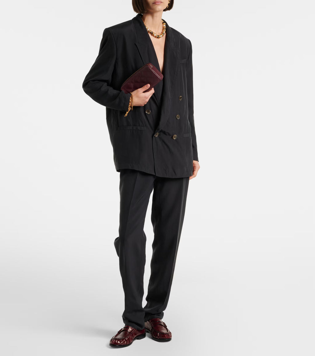Le Loafer Eel Leather Penny Loafers