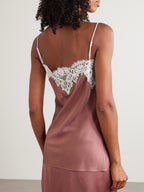Stella McCartney Lace-Trimmed Satin Camisole