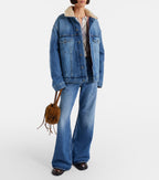 Acne Studios High Waist Wide-Leg Jeans