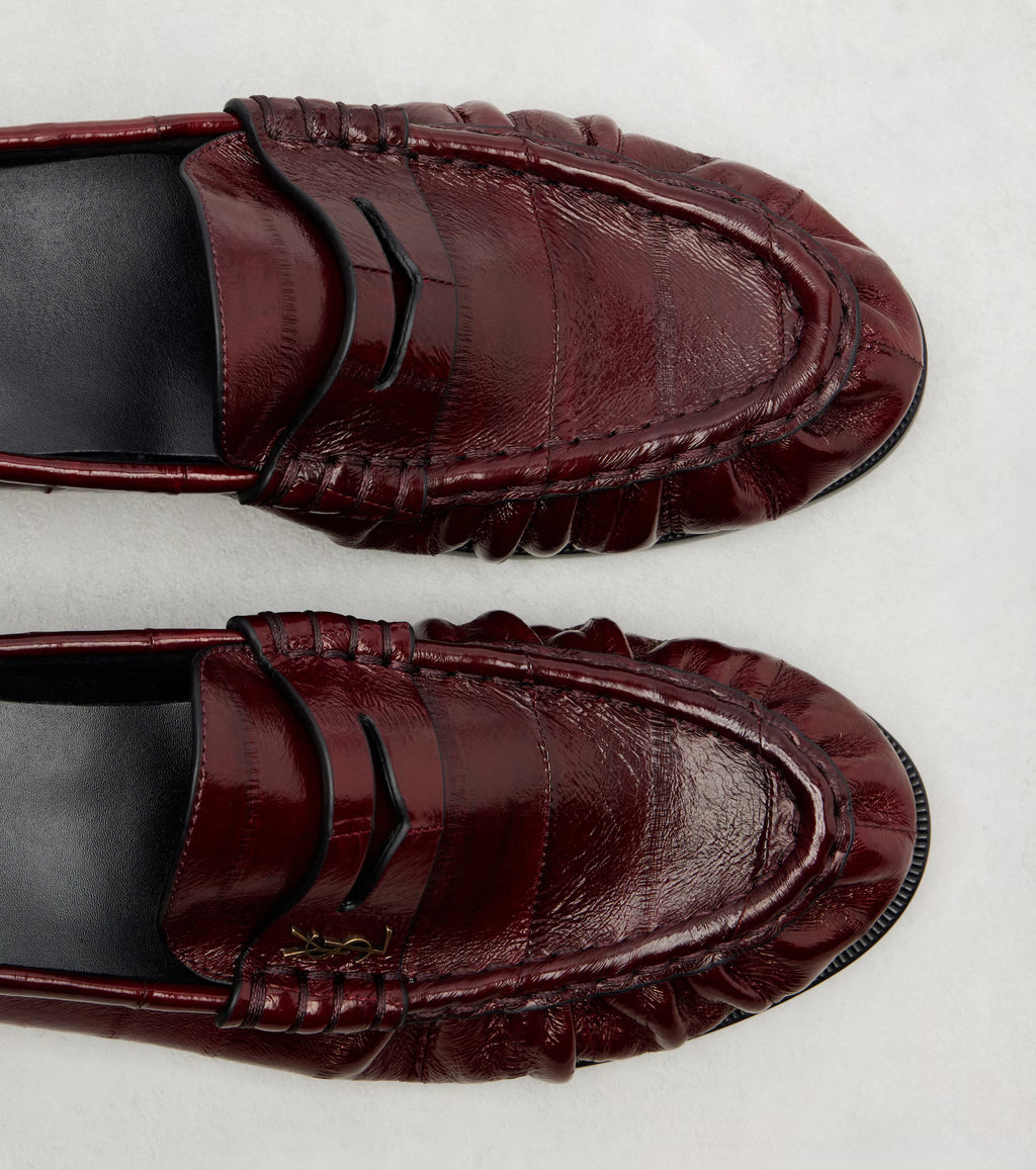 Le Loafer Eel Leather Penny Loafers