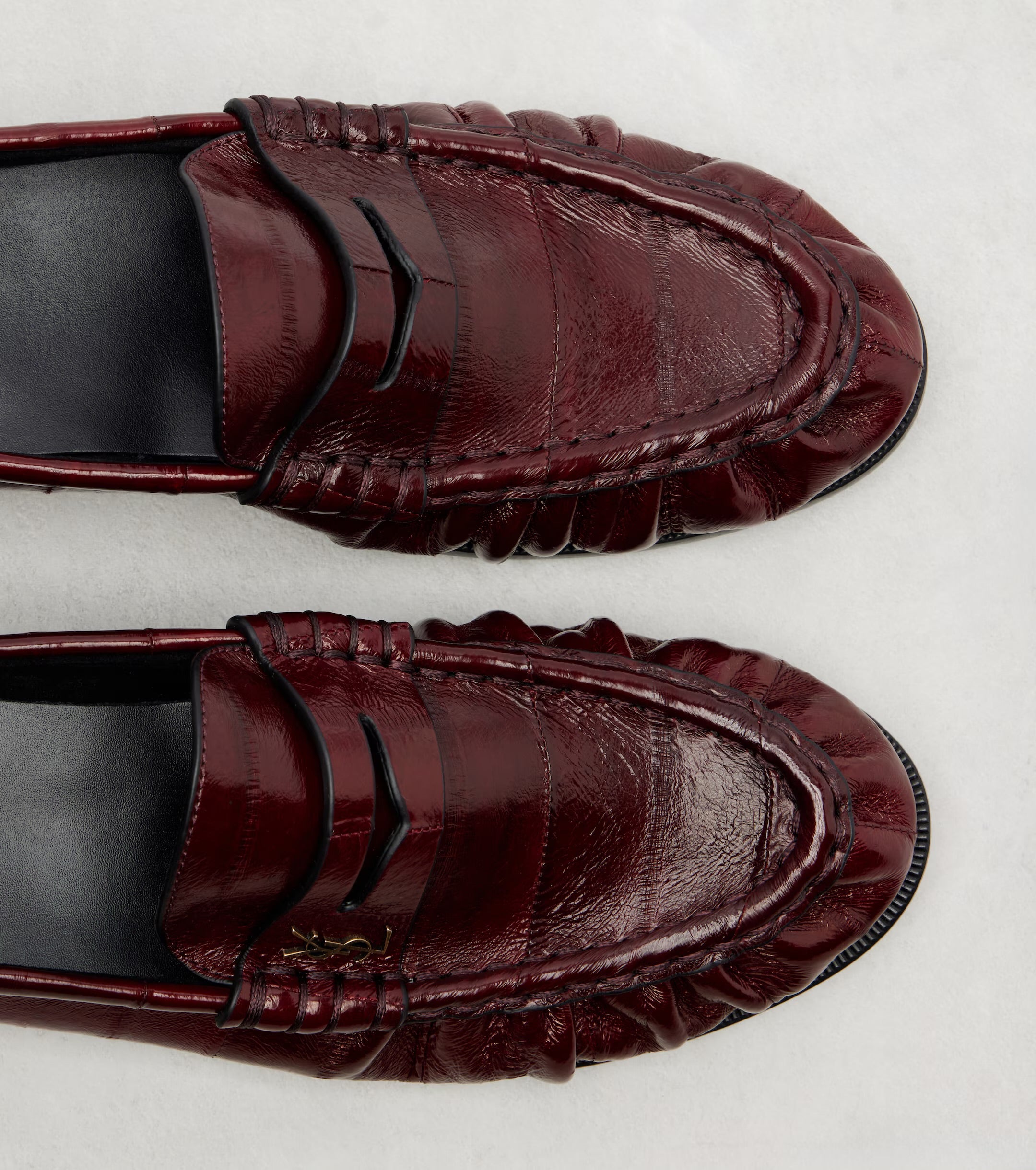 Le Loafer Eel Leather Penny Loafers