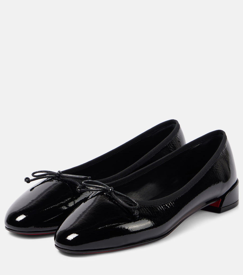 Christian Louboutin Sweetie Jane Patent Leather Ballet Flats