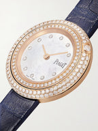Piaget Possession 29mm 18-Karat Rose Gold, Diamond and Alligator Watch