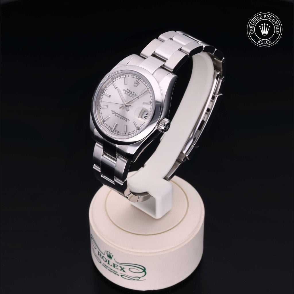 Rolex Datejust 31 — Oystersteel, Silver Dial (Ref. 178240)