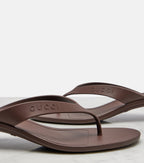 Gucci Vittoria Thong Sandals – Brown