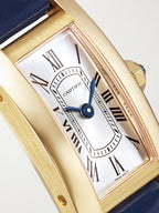 Cartier Tank Américaine 28mm Small 18-Karat Gold Alligator Watch