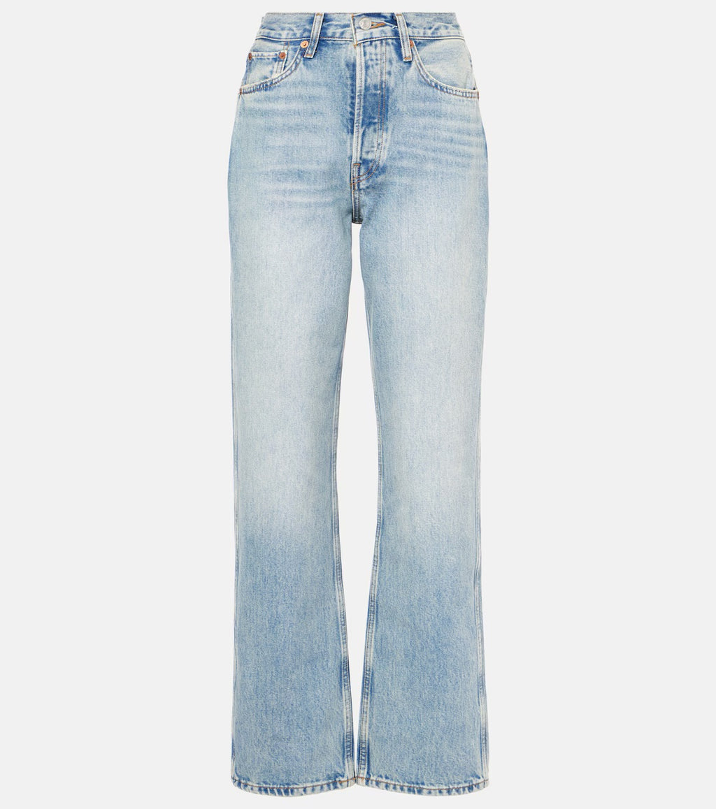 RE/DONE 90s High-Rise Straight Jeans