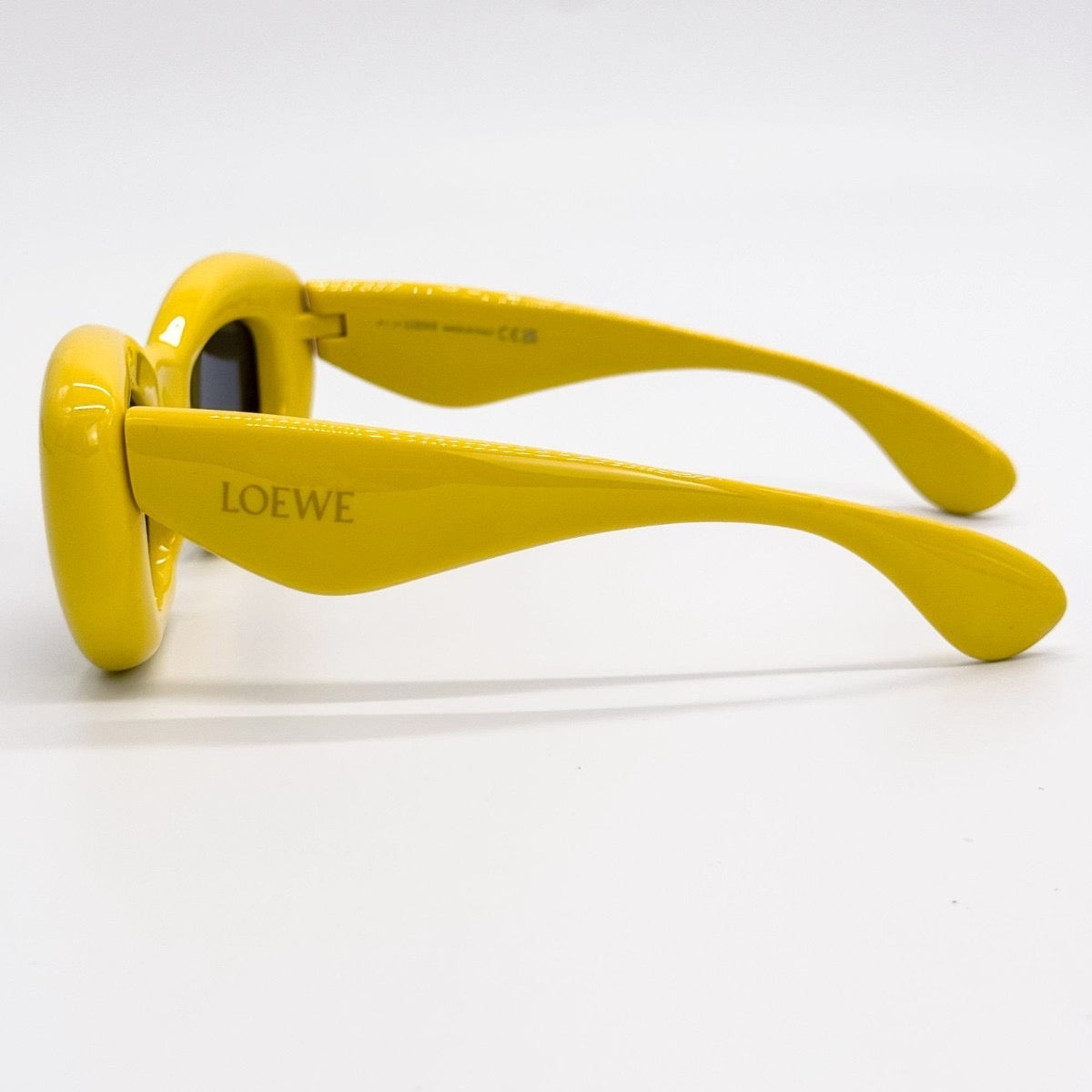 Inflated Sunglasses in Yellow