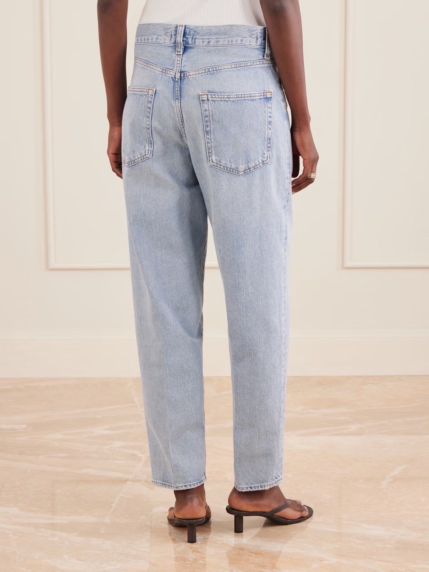 Agolde Nate Regenerative Cotton Straight-Leg Jeans
