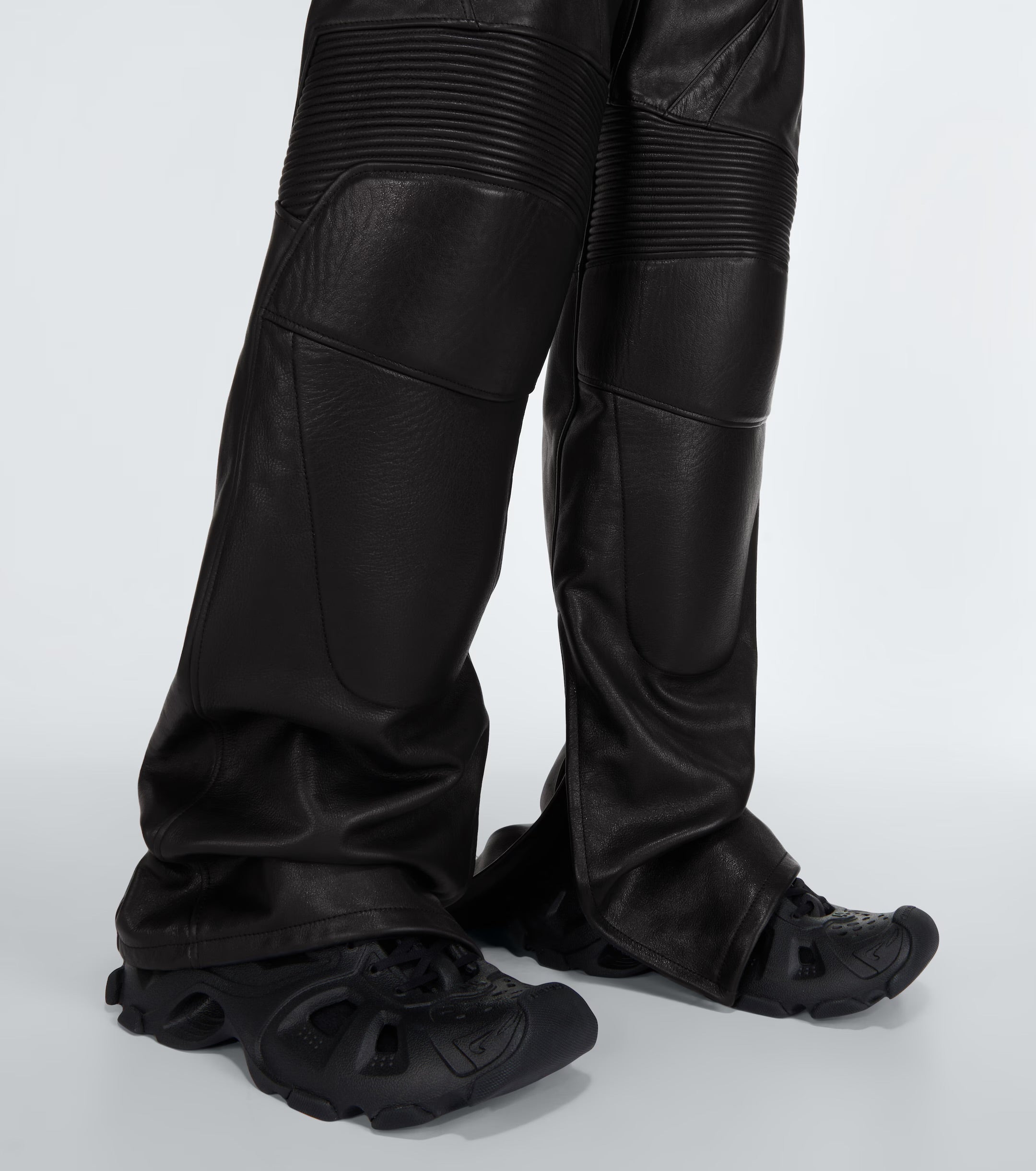 Leather Biker Pants