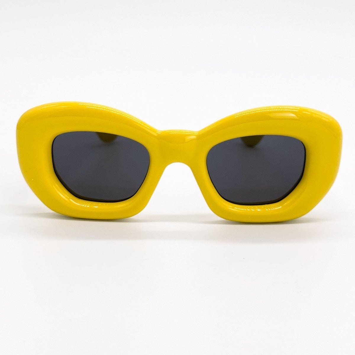 Inflated Sunglasses in Yellow