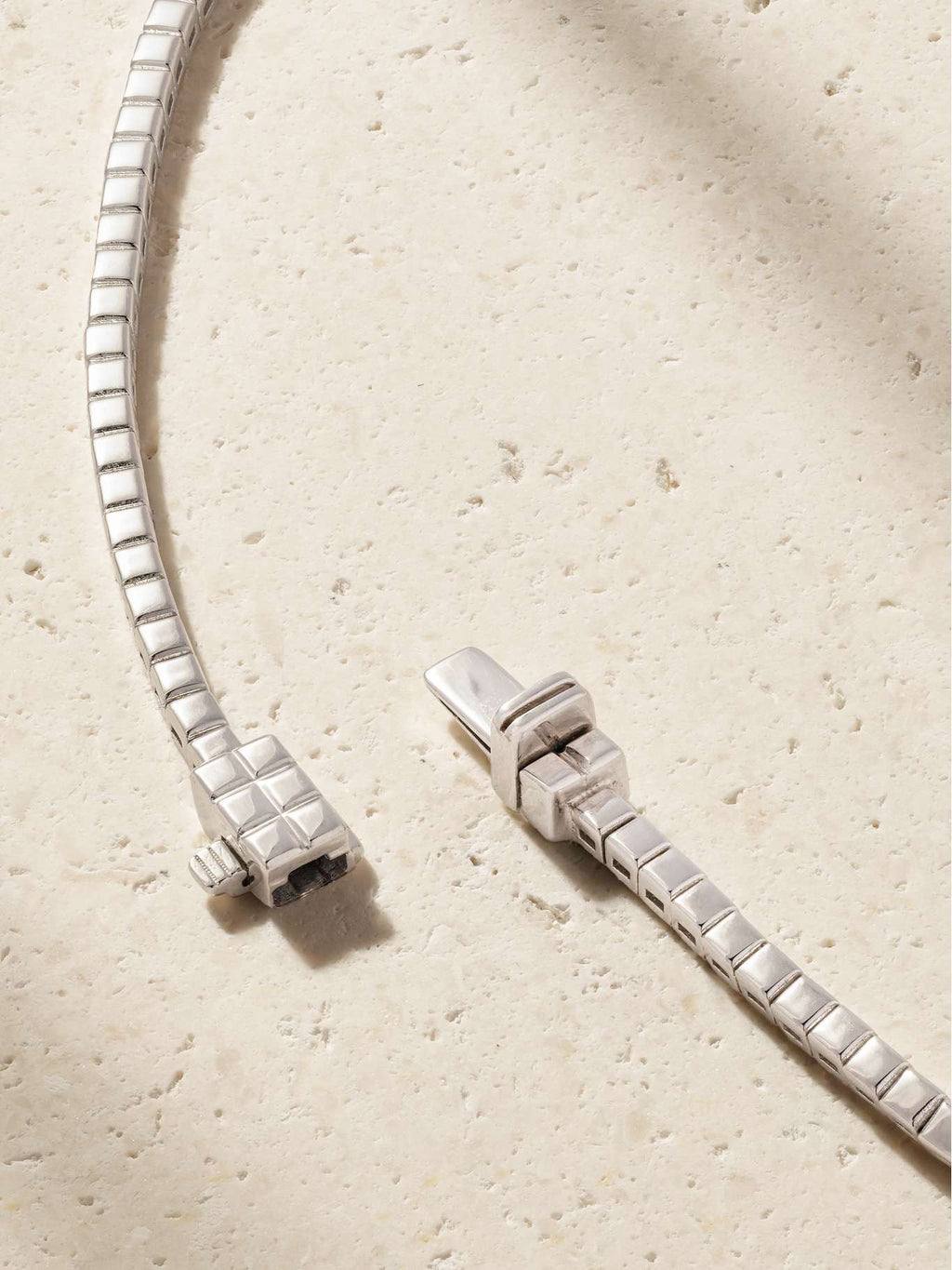 18-Karat White Gold Diamond Necklace