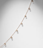 Sophie Bille Brahe Lou Of The Valley 18kt Gold Necklace with Diamonds