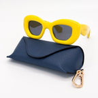 Inflated Sunglasses in Yellow