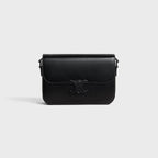 Céline Classique Triomphe Bag in Shiny Calfskin – Black (Black Hardware)