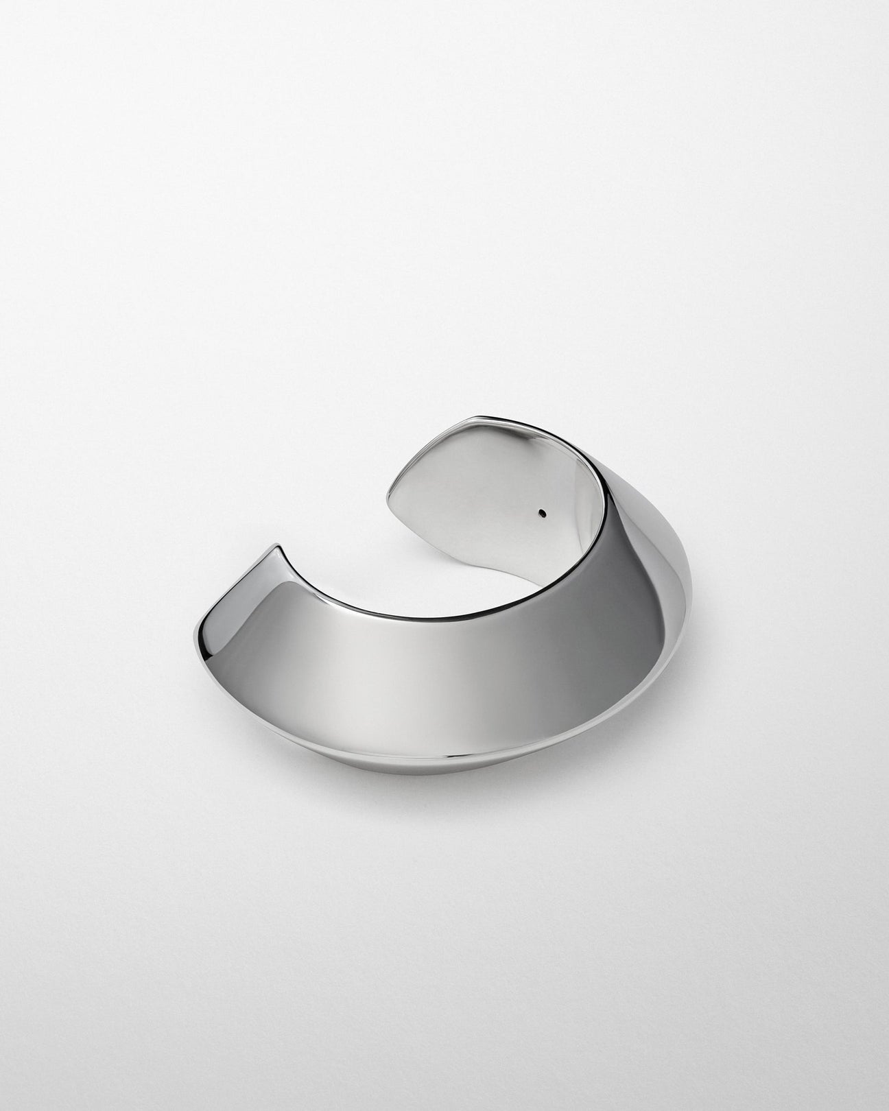 Phoebe Philo Orb Cuff in Silver