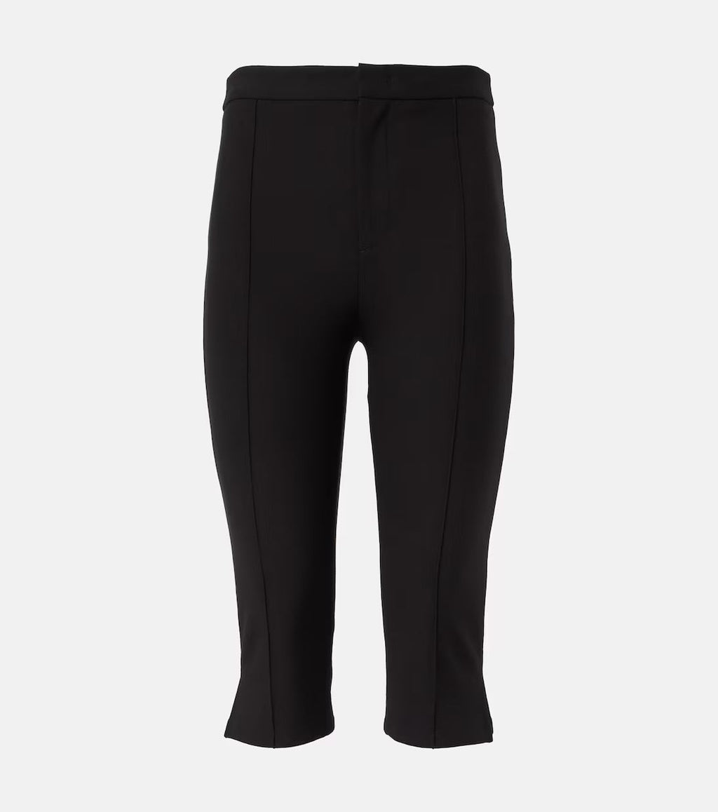 Vince Mid-Rise Slim Capri Pants in Black