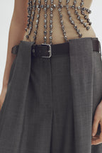 Stella McCartney x H&M Barrel-Leg Wool Trousers