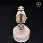 Rolex Lady-Datejust 28 — Oystersteel & Yellow Gold, Champagne Dial (Ref. 279173)