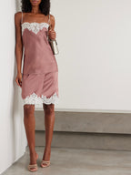 Stella McCartney Lace-Trimmed Satin Camisole