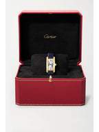 Cartier Tank Américaine 28mm Small 18-Karat Gold Alligator Watch