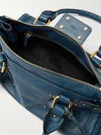 Chloé Paddington Embellished Leather Tote Bag – Iconic Padlock Design
