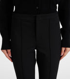 Vince Mid-Rise Slim Capri Pants in Black