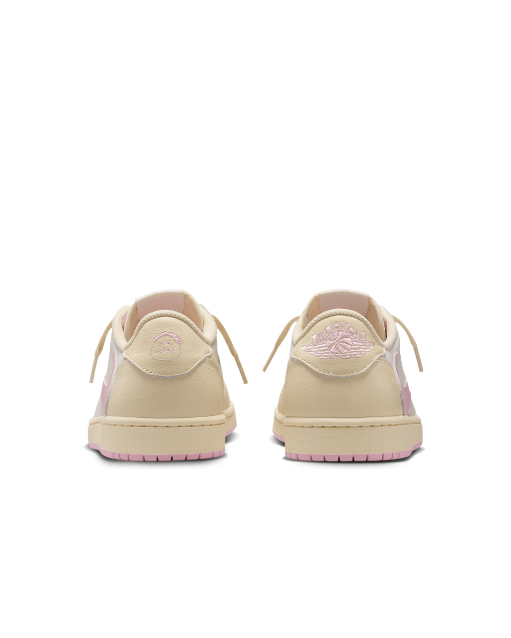 Air Jordan 1 Low x Travis Scott — Muslin and Shy Pink