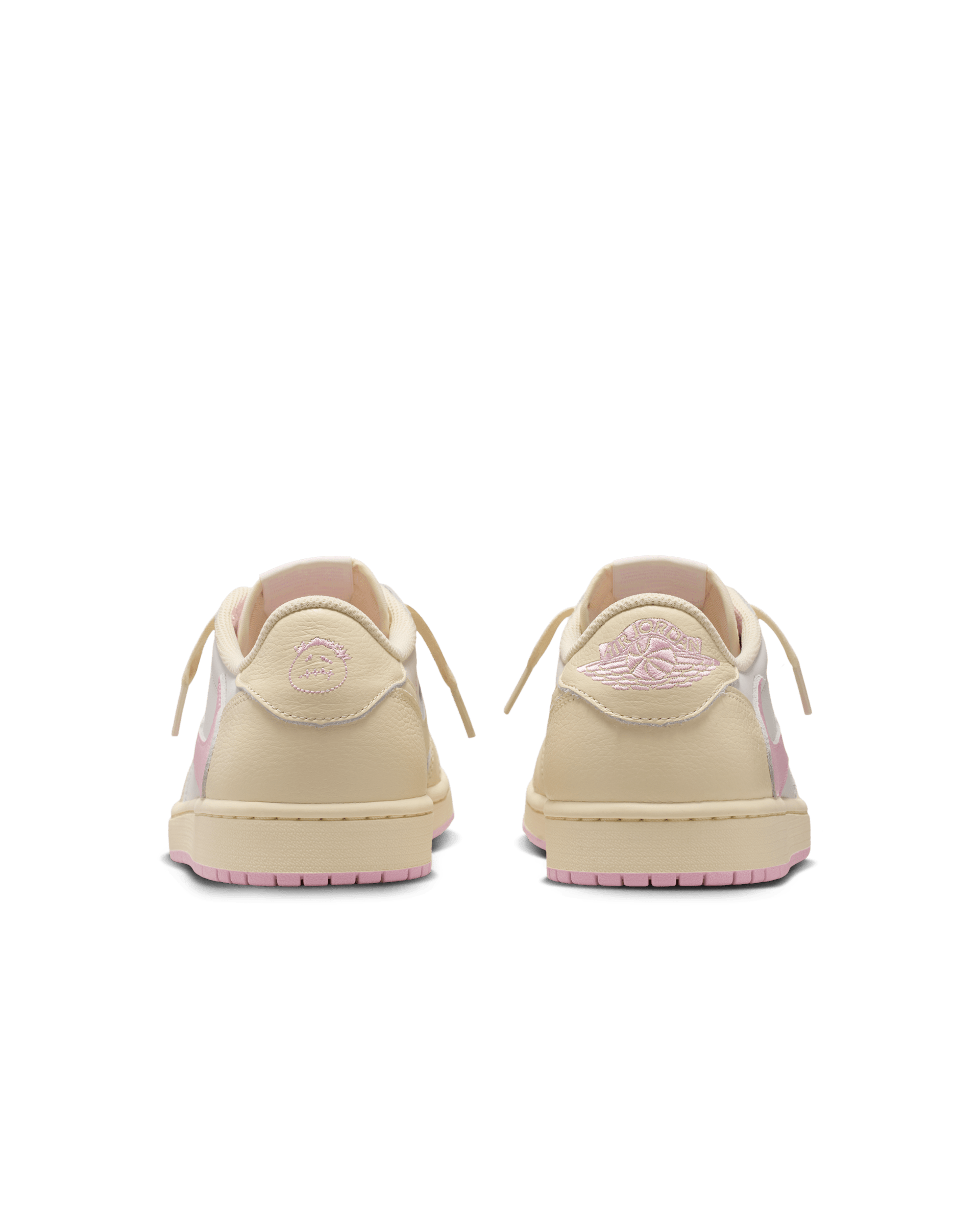 Air Jordan 1 Low x Travis Scott — Muslin and Shy Pink