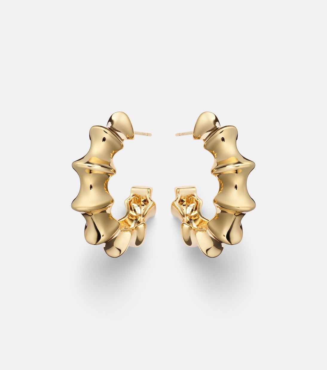 Murphy Mini Gold-Plated Hoop Earrings