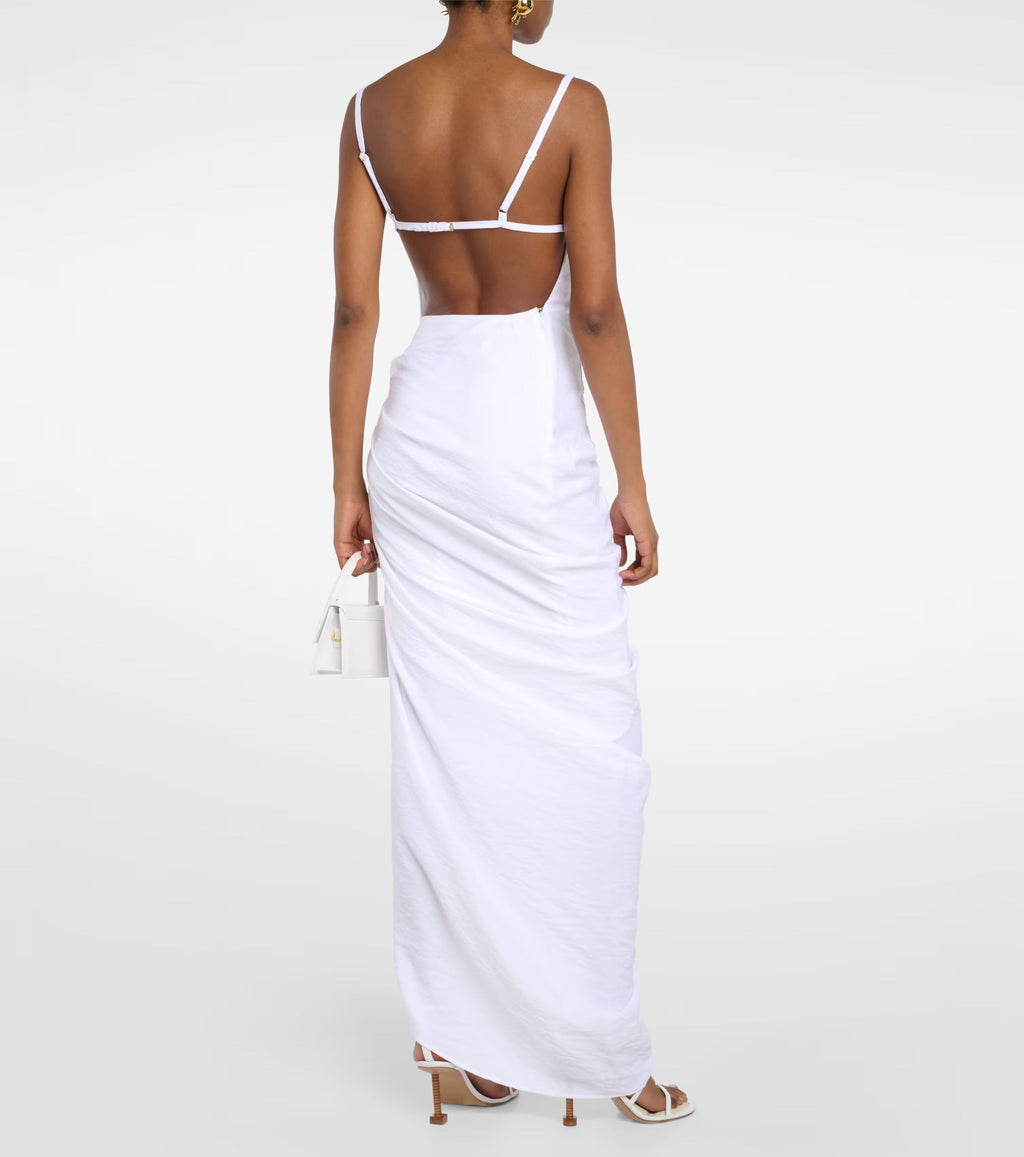 Jacquemus La Robe Saudade Longue Maxi Dress