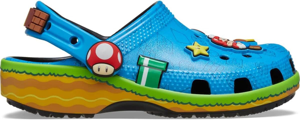 Crocs Unisex Kids Super Mario Classic Clog