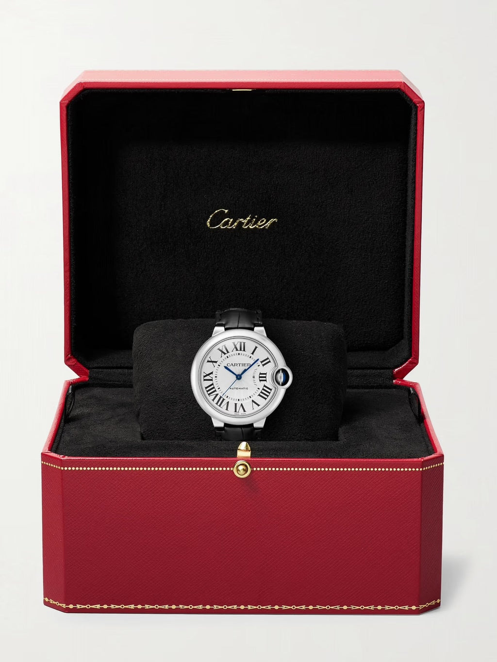 Cartier Ballon Bleu de Cartier 36mm Automatic Stainless Steel and Alligator Watch