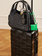 Bottega Veneta Odyssey Intrecciato Polycarbonate Carry-On Suitcase